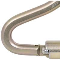 CP-04011-1 Zinc Plated Carabiner with 2" Gate Opening, Steel Fastek