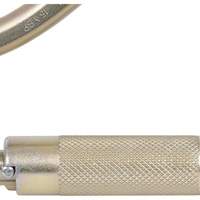 CP-04011-1 Zinc Plated Carabiner with 2" Gate Opening, Steel Fastek