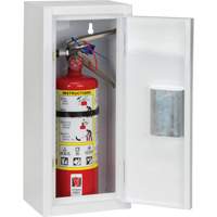 Indoor Fire Extinguisher Cabinet, 8" W x 18" H x 6" D Fastek