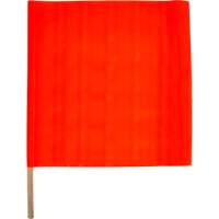 Traffic Safety Flag, Mesh, With Handle Fastek