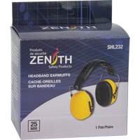 Passive Ear Muffs, Headband, 25 NRR dB Fastek