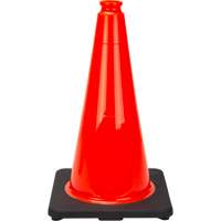 Premium Traffic Cone, 18", Orange Fastek