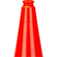 Premium Traffic Cone, 18", Orange Fastek