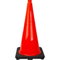 Premium Traffic Cone, 28", Orange Fastek