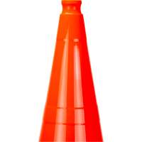 Premium Traffic Cone, 28", Orange Fastek