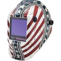 VIKING 3350 Daredevil Welding Helmet, 3.74" L x 3.34" W View Area, 5 - 13 Shade Range Fastek
