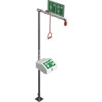 Combination Shower with Closed ABS Bowl & Bottom Inlet, Pedestal Fastek