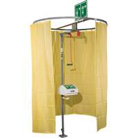 Pipe Mounted Safety Shower Modesty Curtain Fastek