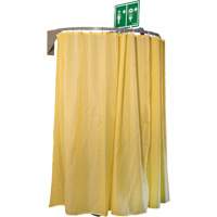 Wall Mounted Safety Shower Modesty Curtain Fastek