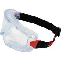 GoggleGear 3000 Series Protective Goggles, Clear Lens, Anti-Fog/Anti-Scratch, Indirect Vent Fastek