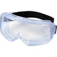 GoggleGear 3000 Series Protective Goggle, Clear Lens, Anti-Fog, Indirect Vent Fastek