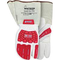 Van Goat 1-Finger Cut-Resistant Mitts, Size Medium, Goatskin Shell, ASTM ANSI Level A7 Fastek
