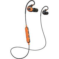 Safety Orange Pro 2.0 Bluetooth Earbuds Fastek