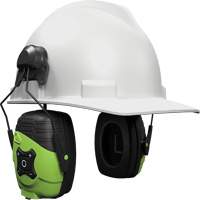 Safety Green Link Aware Bluetooth Earmuffs, Cap Mount Style, 21 dB Fastek