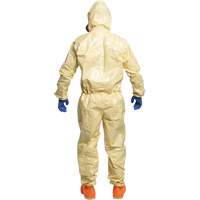 Tychem&reg; 6000 SFR Coverall, Size Small, Khaki Fastek