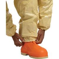 Tychem&reg; 6000 SFR Coverall, Size Small, Khaki Fastek