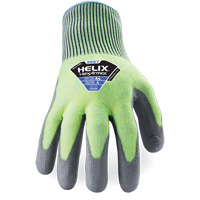 Gants r&eacute;sistant &agrave; la coupe & l'abrasion Helix 2057, Taille 6/T-petit, Calibre 13, Rev&ecirc;tement Polyur&eacute;thane, Enveloppe en PEHP, ASTM ANSI niveau A4/EN 388 niveau C Fastek