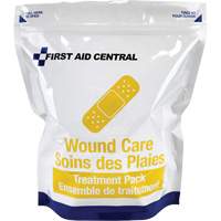 132-Piece Wound Care Refill Pack for Emergency Response First Aid Kit Fastek