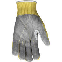 CutPro&reg; Cut Resistant Work Gloves with Split Leather Palm, Size Small, 7 Gauge, Kevlar&reg; Shell, ASTM ANSI Level A3 Fastek