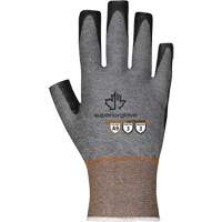 Gants ultra minces &agrave; doigts ouverts, Taille 5, Calibre 21, Rev&ecirc;tement Nitrile, Enveloppe en TenActiv, ASTM ANSI niveau A9 Fastek