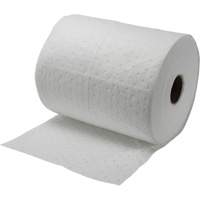 Rouleaux absorbants li&eacute;es, Poids moyen, 150' lo x 15" la, Absorption 10 gal. Fastek