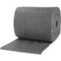 Rouleaux absorbants li&eacute;es, Lourd, 150' lo x 15" la, Absorption 10 gal. Fastek