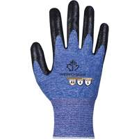 Extreme-Cut Glove, Size 7, 13 Gauge, Foam Nitrile Coated, TenActiv Shell, ASTM ANSI Level A9 Fastek