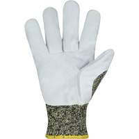 Gants de protection thermique avec paumes en cuir ParaActiv SKWCPLP , Taille T-petit, Calibre 7, Enveloppe en ParaActiv, ASTM ANSI niveau A8 Fastek