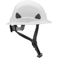 Fibre Metal Climbing Style Helmet with Full Brim, Meets CSA Type 2, Ratchet Suspension, Non-Vented Fastek