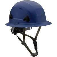 Casque Fibre Metal de style escalade avec bordure compl&egrave;te, R&eacute;pond aux normes CSA type 2, Suspension Rochet, Non ventil&eacute; Fastek