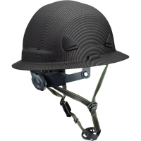 Casque Fibre Metal de style escalade avec bordure compl&egrave;te, R&eacute;pond aux normes CSA type 2, Suspension Rochet, Non ventil&eacute; Fastek