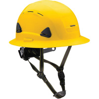 Casque Fibre Metal de style escalade avec bordure compl&egrave;te, R&eacute;pond aux normes CSA type 2, Suspension Rochet, Ventil&eacute; Fastek