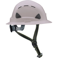 Casque Fibre Metal de style escalade avec bordure compl&egrave;te, R&eacute;pond aux normes CSA type 2, Suspension Rochet, Ventil&eacute; Fastek