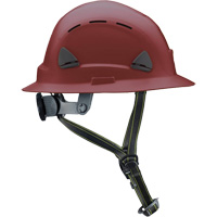 Casque Fibre Metal de style escalade avec bordure compl&egrave;te, R&eacute;pond aux normes CSA type 2, Suspension Rochet, Ventil&eacute; Fastek