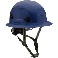 Casque Fibre Metal de style escalade avec bordure compl&egrave;te, R&eacute;pond aux normes CSA type 2, Suspension Rochet, Ventil&eacute; Fastek