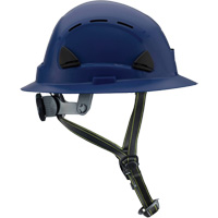 Casque Fibre Metal de style escalade avec bordure compl&egrave;te, R&eacute;pond aux normes CSA type 2, Suspension Rochet, Ventil&eacute; Fastek