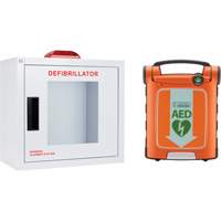 Powerheart&reg; G5 AED & Cabinet Kit, Semi-Automatic, Bilingual, Class 3 Fastek