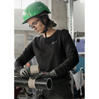 FREEFLEX Long-Sleeve Hybrid T-Shirt, Women's, X-Small, Purple Fastek