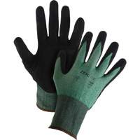 Lightweight High-Dexterity Cut-Resistant Gloves, Size 7, 21 Gauge, Foam Nitrile Coated, Stainless Steel/HPPE Shell, ASTM ANSI Level A3 Fastek