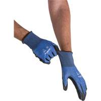 Lightweight High-Dexterity Cut-Resistant Gloves, Size 7, 18 Gauge, Foam Nitrile Coated, Stainless Steel/HPPE/Tungsten Shell, ASTM ANSI Level A9 Fastek