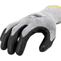 RWG566 AXIS Cut Protection Touchscreen Work Glove, Size X-Small, 18 Gauge, Polyurethane Coated, Stainless Steel/HPPE Shell, ASTM ANSI Level A5/EN 388 Level E Fastek