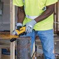 RWG566 AXIS Cut Protection Touchscreen Work Glove, Size X-Small, 18 Gauge, Polyurethane Coated, Stainless Steel/HPPE Shell, ASTM ANSI Level A5/EN 388 Level E Fastek