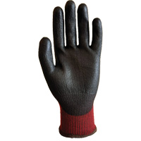 KOP-500 High Cut-Protection Gloves, Size 6, 13 Gauge, Polyurethane Coated, Nylon/HPPE/Spandex/Graphene Shell, ASTM ANSI Level A5/EN 388 Level E Fastek