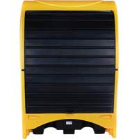 Palette contre les d&eacute;versements &agrave; couvercle dur pour 2 barils, 43,11" lo x 61,61" la x 83,07" h, Capacit&eacute; de charge 1433 lb Fastek