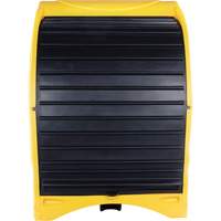 Palette contre les d&eacute;versements &agrave; couvercle dur pour 4 barils, 68,11" lo x 61,61" la x 83,07" h, Capacit&eacute; de charge 1433 lb Fastek