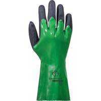 Gants r&eacute;sistants aux produits chimiques SolvStop, Taille 7, 12" lo, PVC Fastek