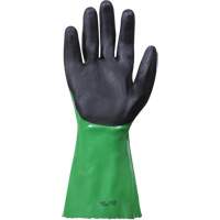 Gants r&eacute;sistants aux produits chimiques SolvStop, Taille 7, 12" lo, PVC Fastek