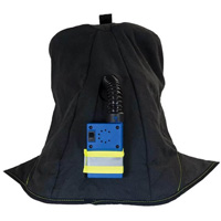 TCG Arc Flash Hood, Black, 40 cal/cm², ANSI Z87.1/ASTM F1506/ASTM F1959/ASTM F2178/Meets/Exceeds CSA Z462/NFPA 70E, 4 Arc Flash PPE Category Level Fastek
