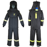 TCG Deluxe Medium Arc Flash Suit Kit, 40 cal/cm² Fastek