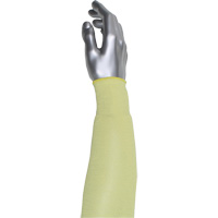 Kut Gard&reg; Single-Ply Cut-Resistant Sleeve, Aramid/ATA&reg;, 10", ASTM ANSI Level A4, Yellow Fastek
